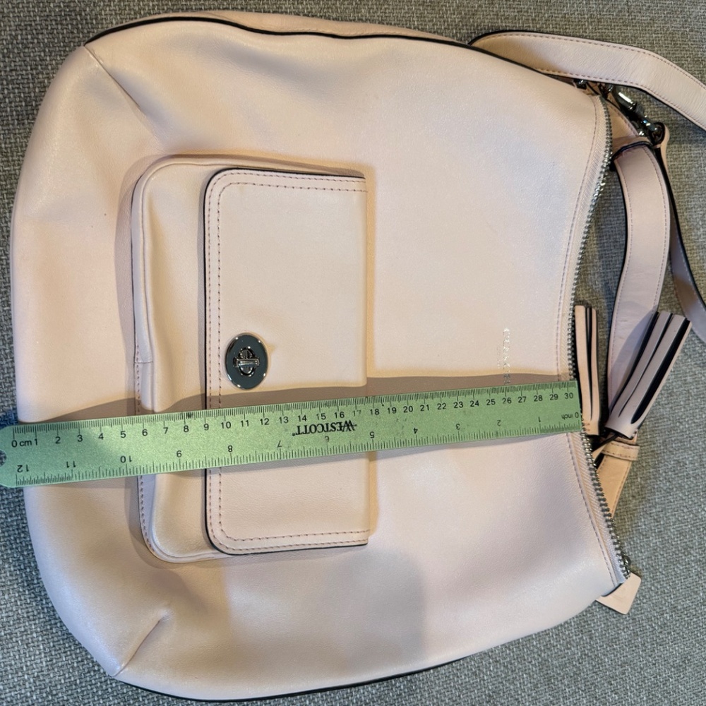 Pink leather Coach bag - Picture 4 of 6